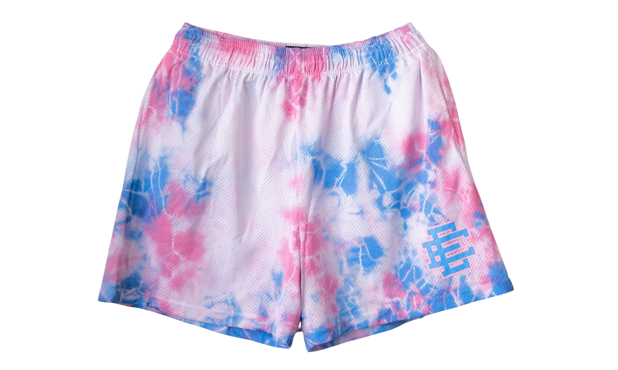 EE Basic Shorts "Tie Dye - Pink / Sky Blue" EE852