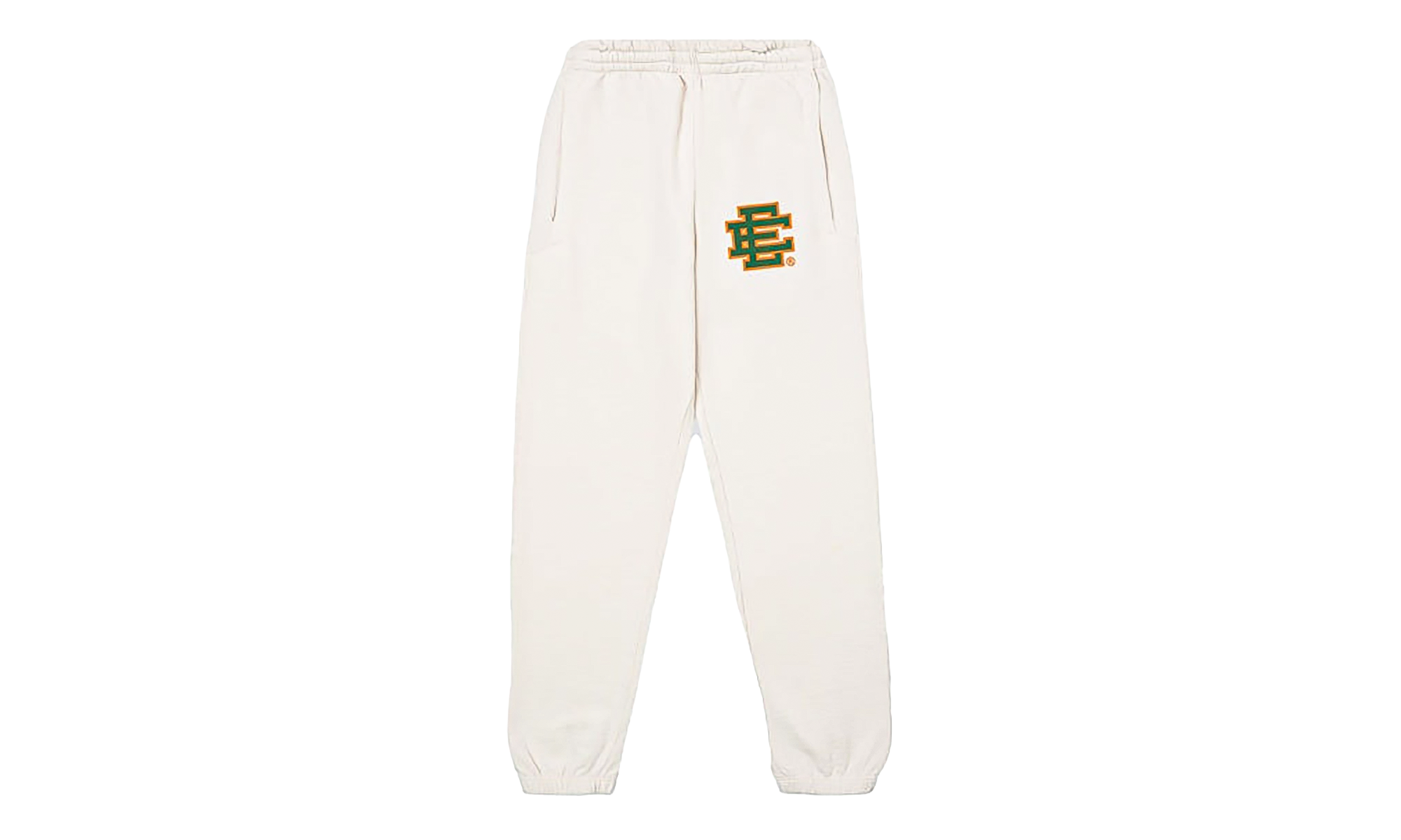 EE Basic Sweatpants "FW21 - White / Green" EE379