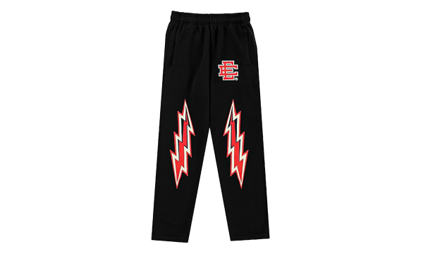 EE Basic Sweatpants "SS24 - Bolt - Black / Red" EE376