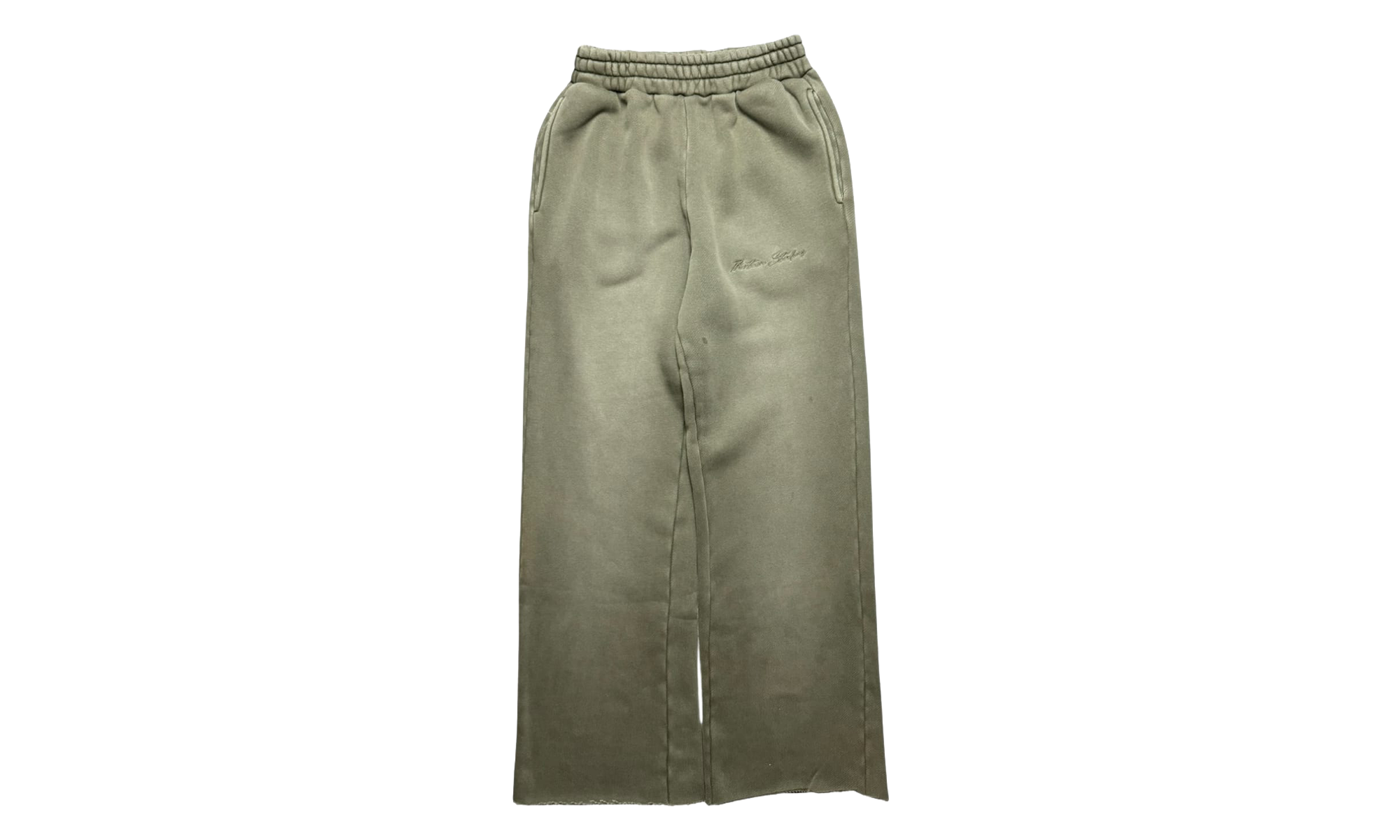 Faded Sweatpants "Olive" E685BE9B