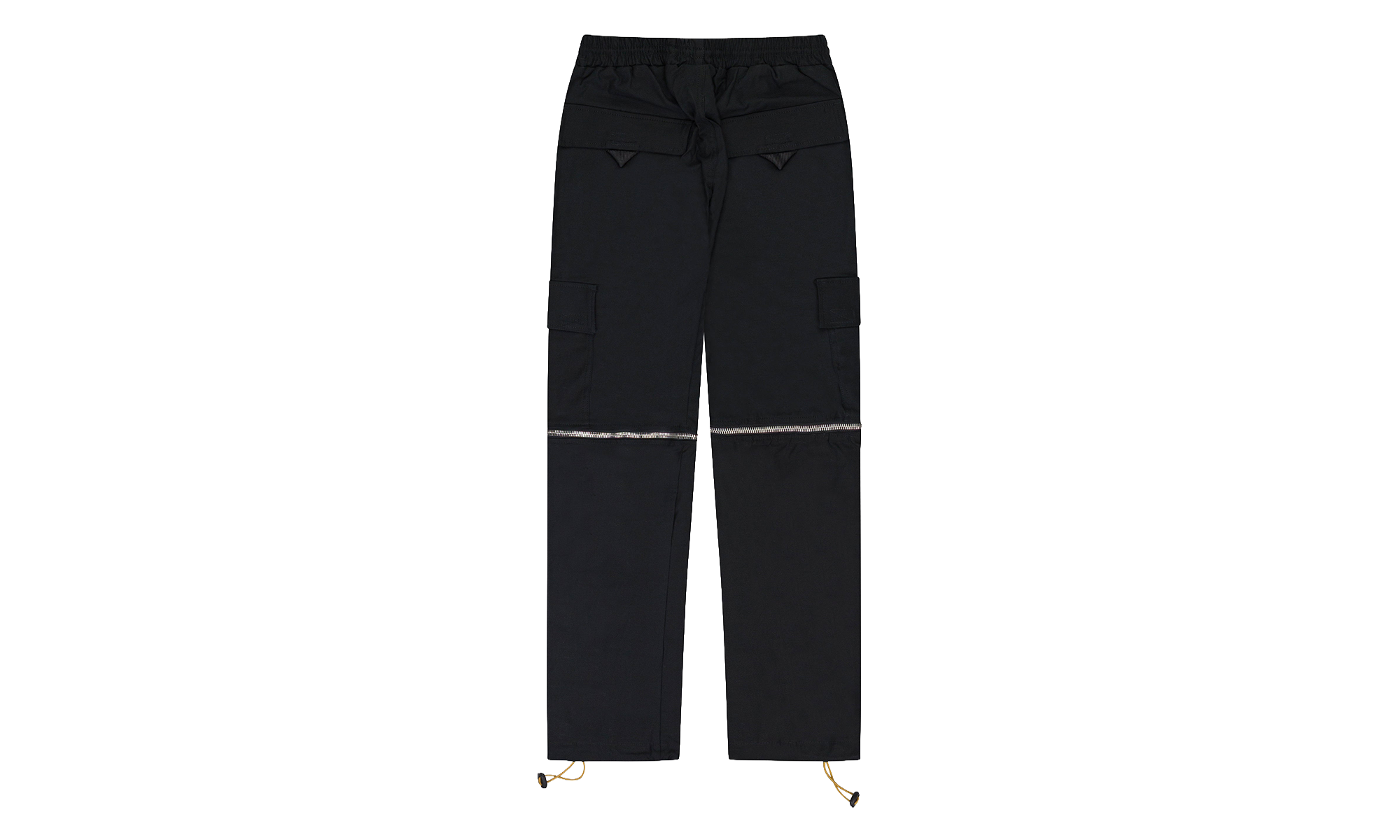Half Zip Cargo Pants "Black" RHD-MBTM-0237