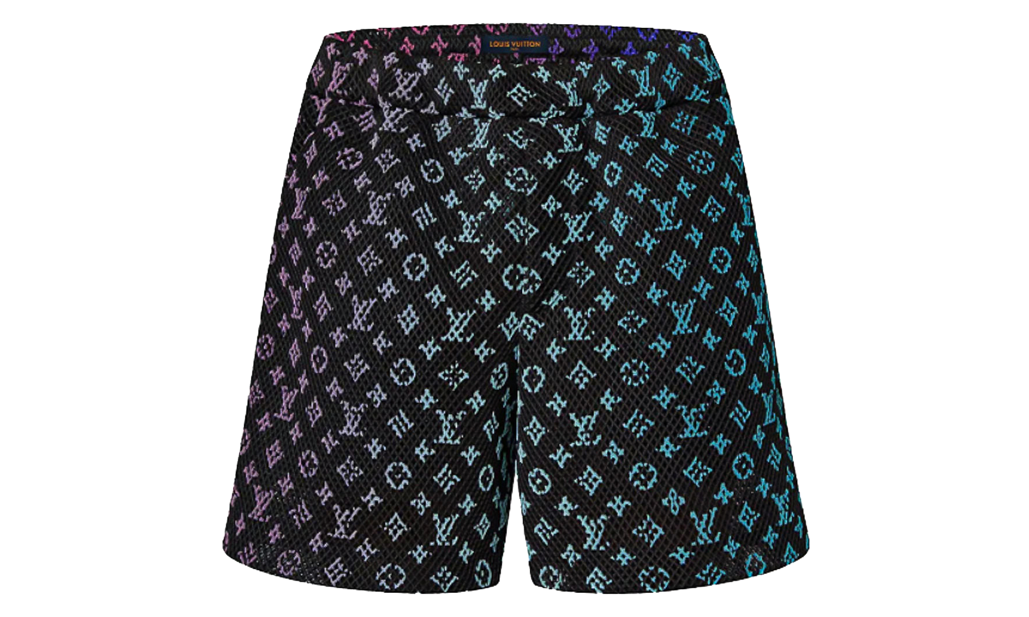 LV Gradient Monogram Mesh Shorts "Black Multi" 1A9V7S