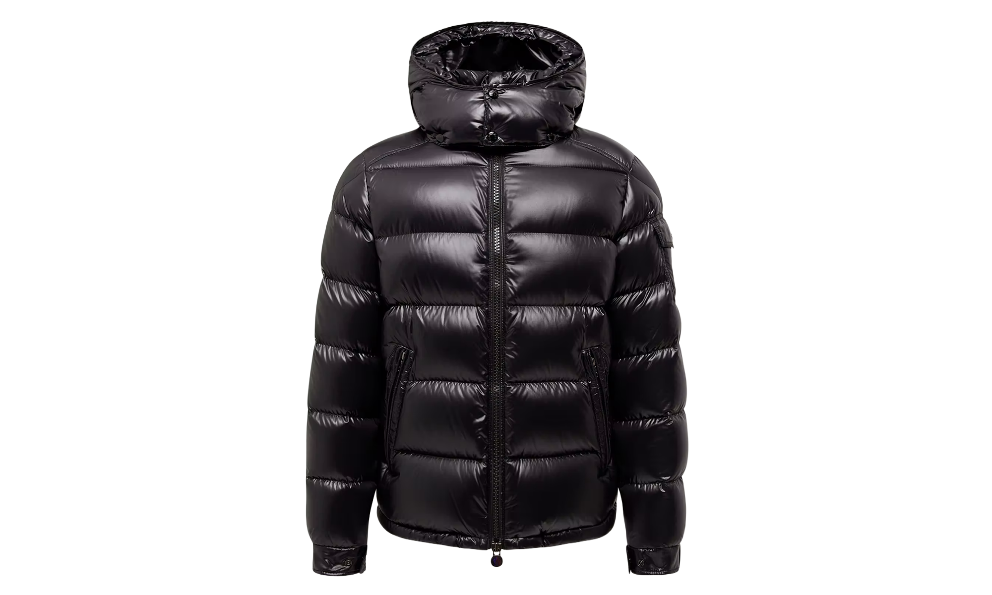 Maya Hooded Short Down Jacket "Black" MON122