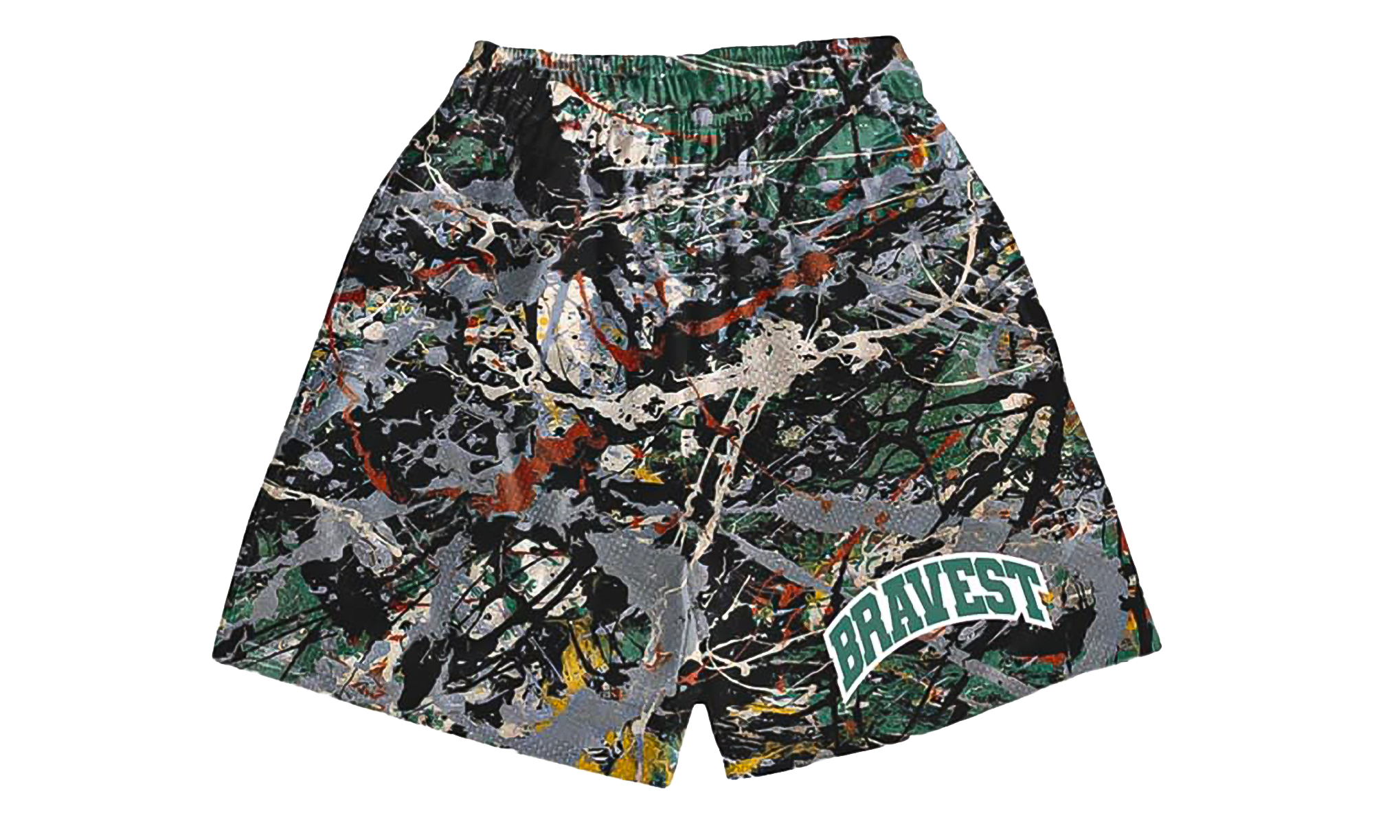 Paint Splatter Shorts "Multicolor" BS144