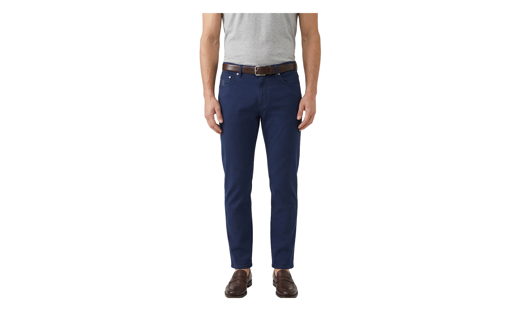 PANTS "PRUSSIAN BLUE" M277PD321Z_C7404