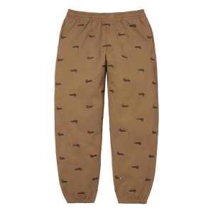 Repeat Script Sweatpants "FW25 - Dark Khaki" SU27082