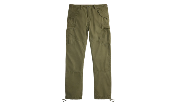 Rustic Canvas Cargo Pant "Olive" 710B24586002