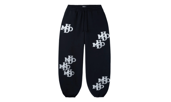 Scrunch Patch Sweatpants "Black" HMDD012