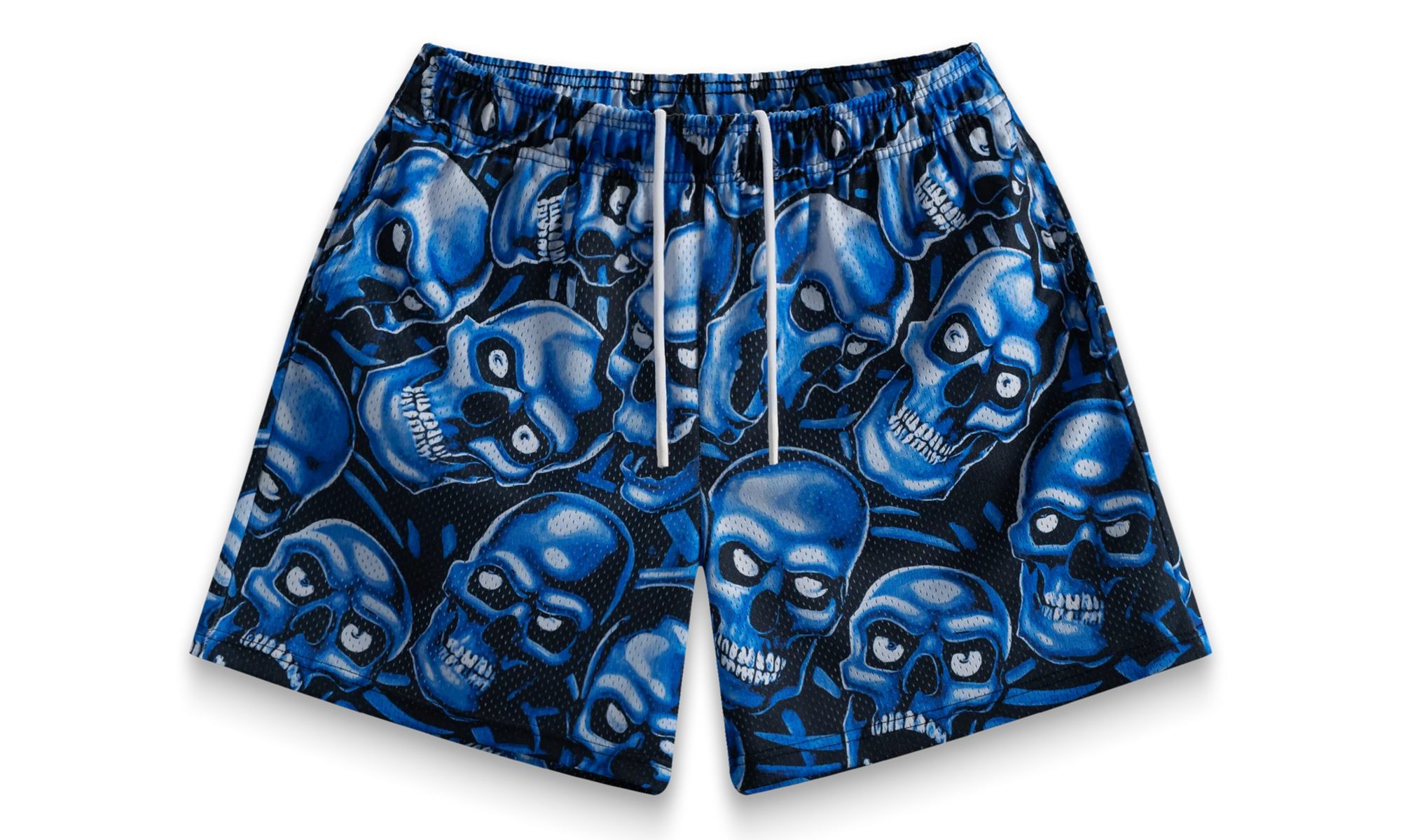 Skully Shorts "Blue" BS115