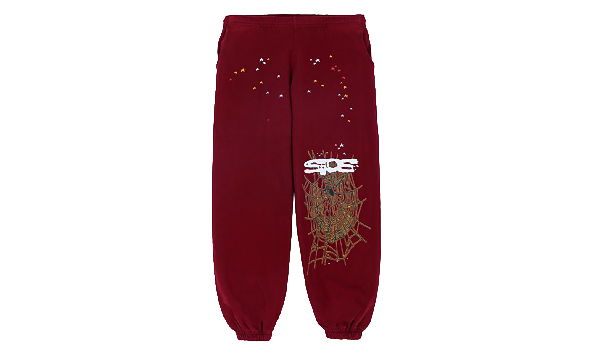 SP5DER Sweatpants "Maroon" SP5 21MARS