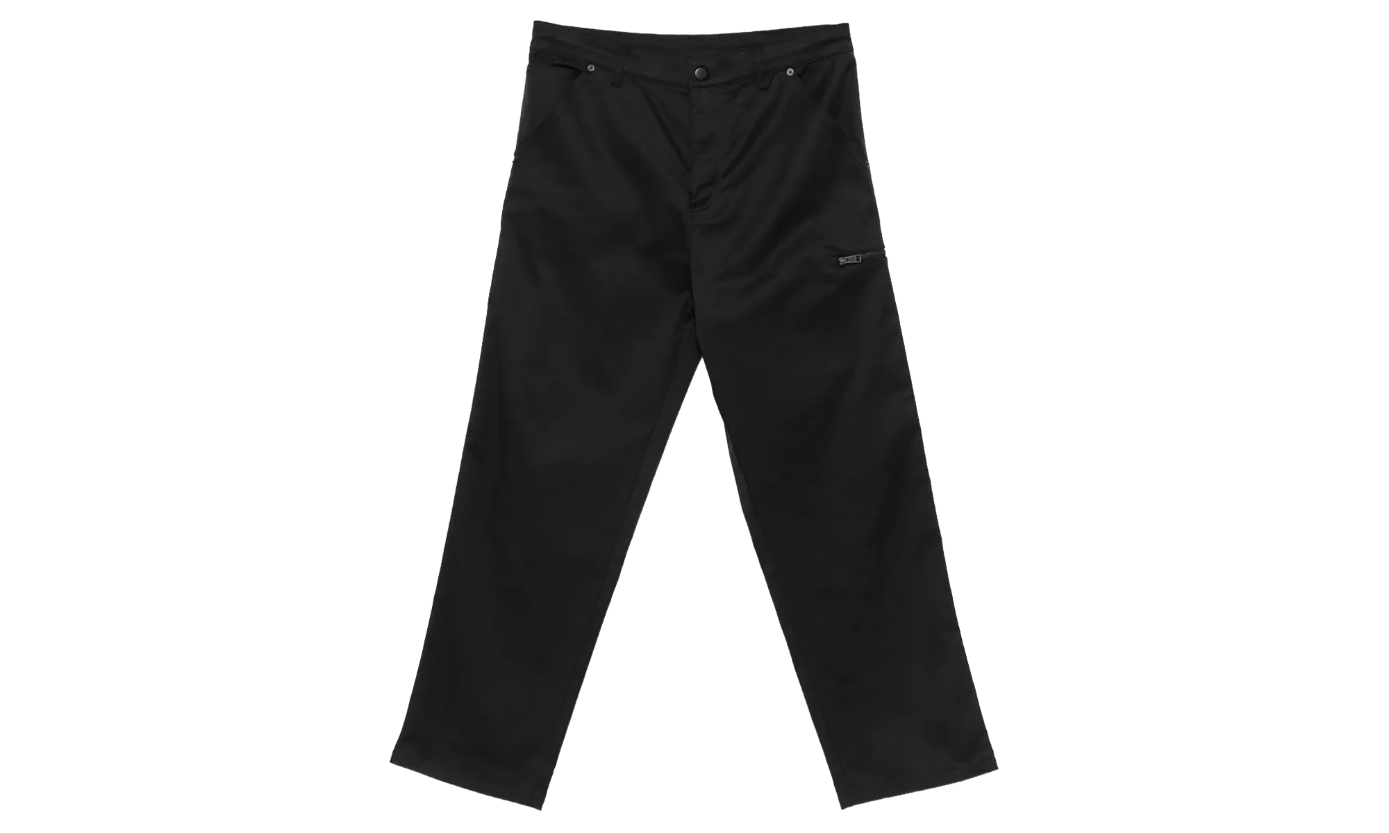 Stretch Gabardine Pants "Black" MON84