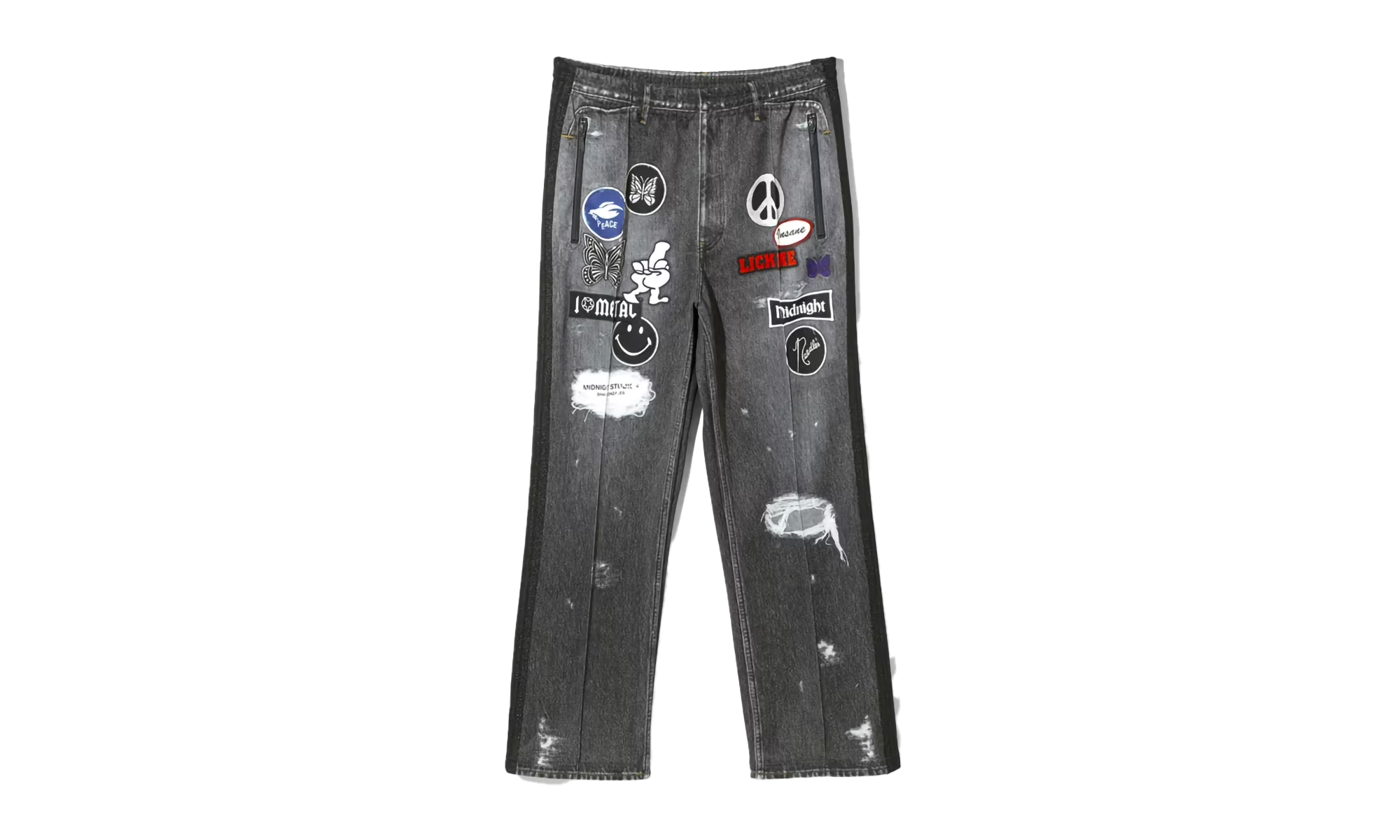 Track Pant "x Midnight Studios - Black" 231MS0101 BLK