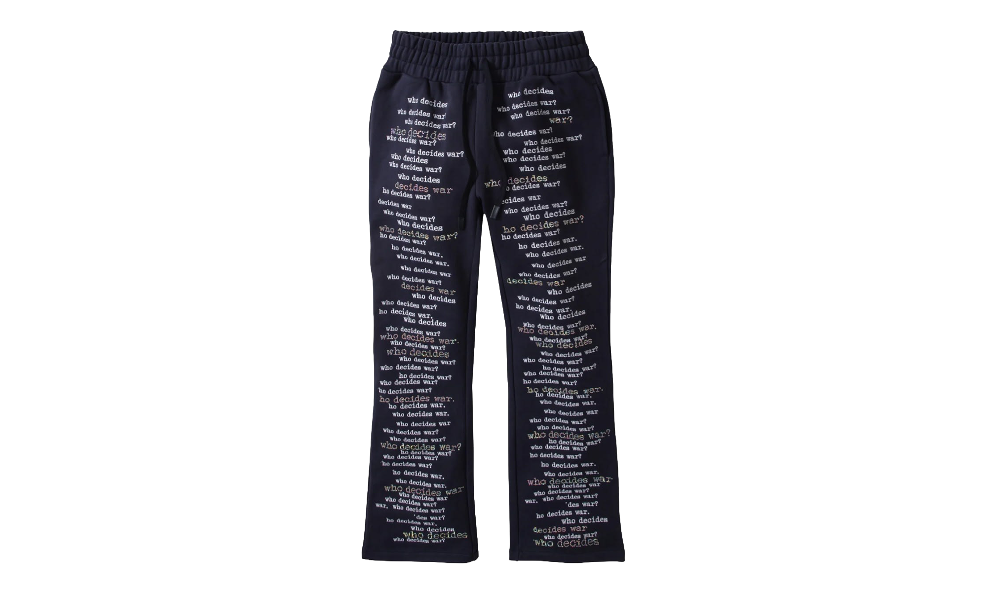 WDW Scripture Sweatpants "Navy Blue" FOADCFN7