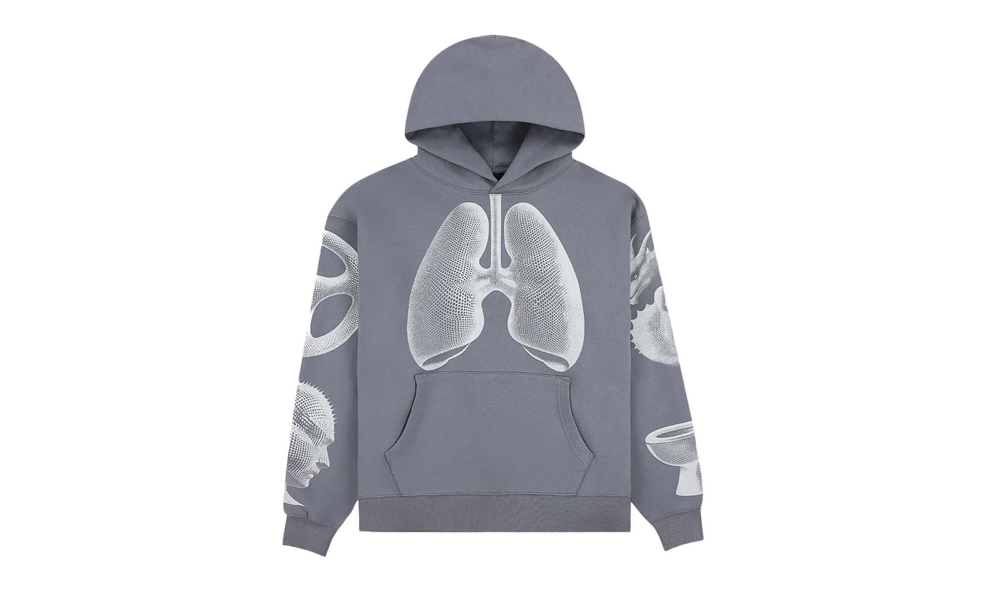 Dysfunction Pullover Hoodie "Grey" P26SP014-GRY