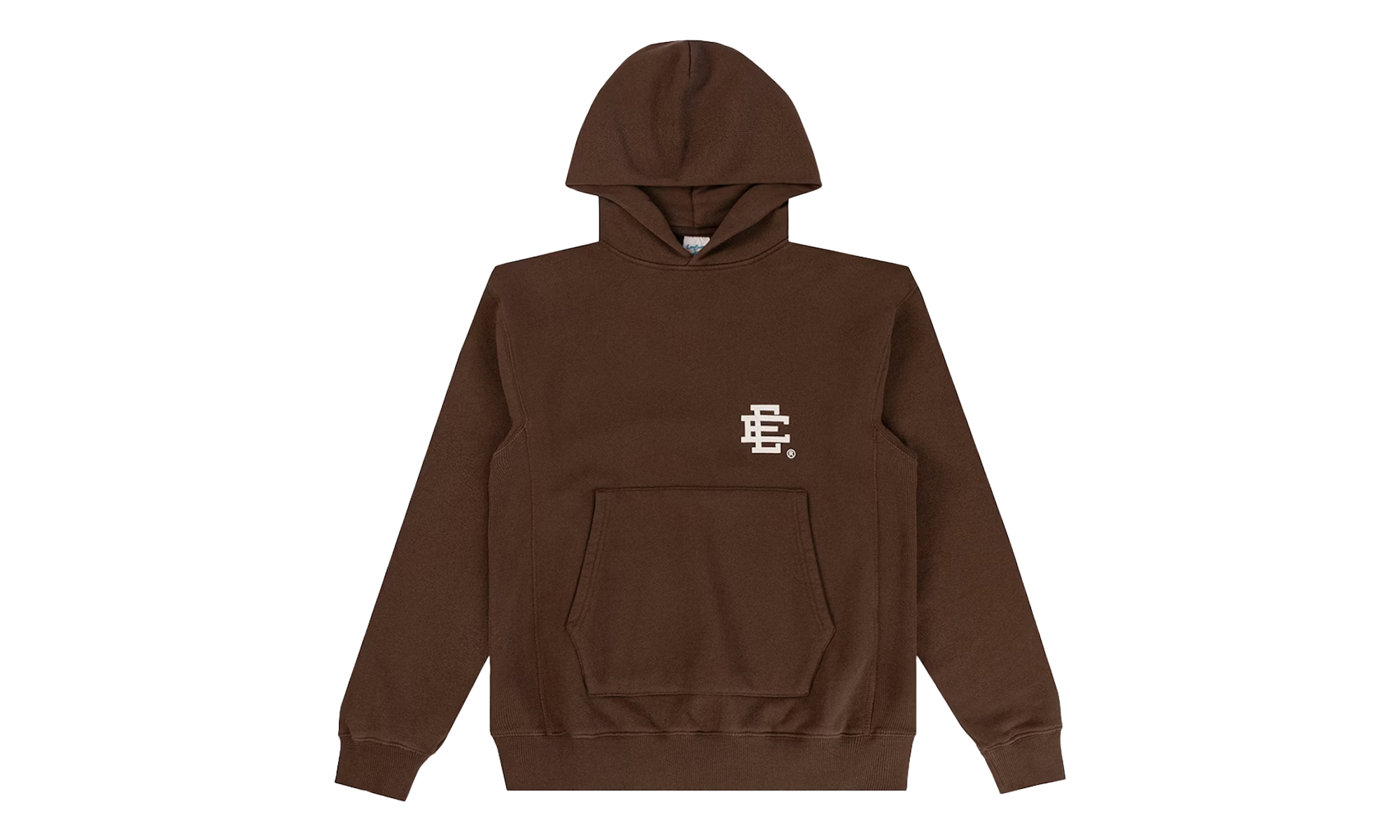 EE Basic Hoodie "Brown / White" EE135