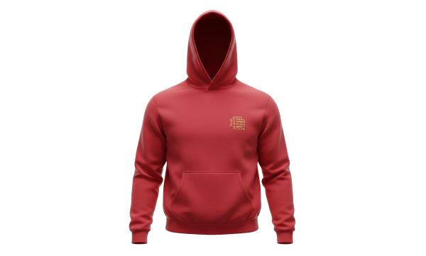 EE Basic Hoodie "Light Red" EE666