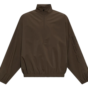 Active Trace Half Zip Track Jacket "Brown" 192SP266742F