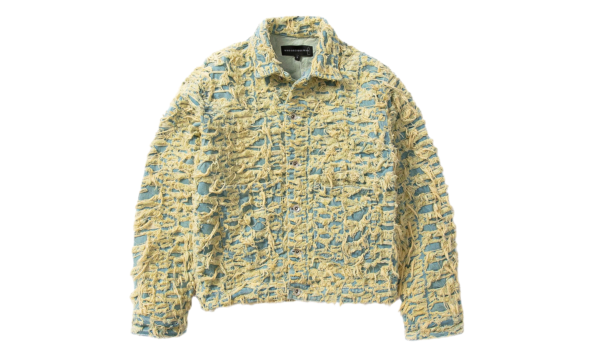 Barren Thread Denim Jacket "Blue / Beige" 10111376993