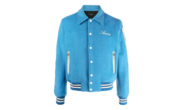 Bones Varsity Jacket "Blue / White" PS23MOS002 463