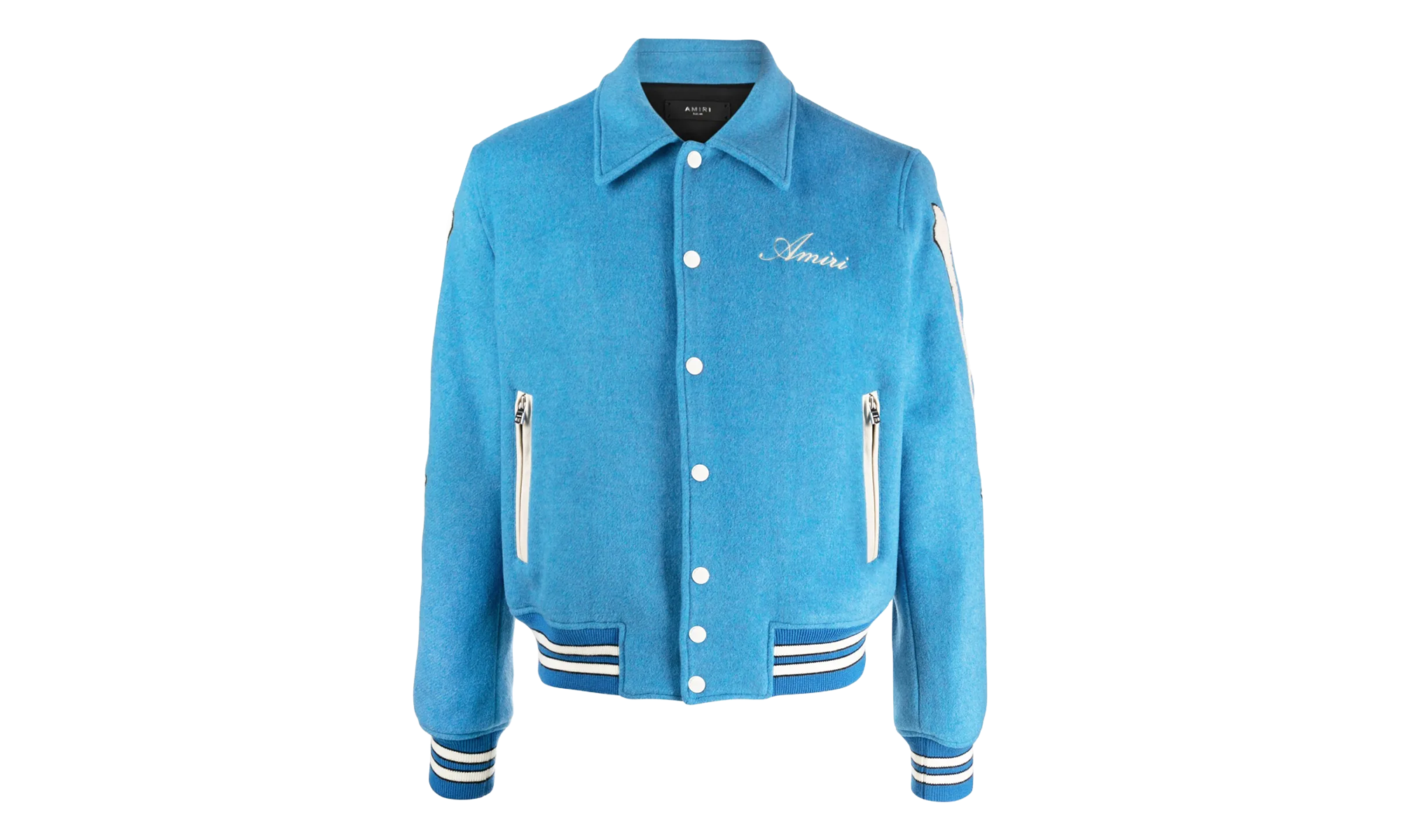 Bones Varsity Jacket "Blue / White" PS23MOS002 463