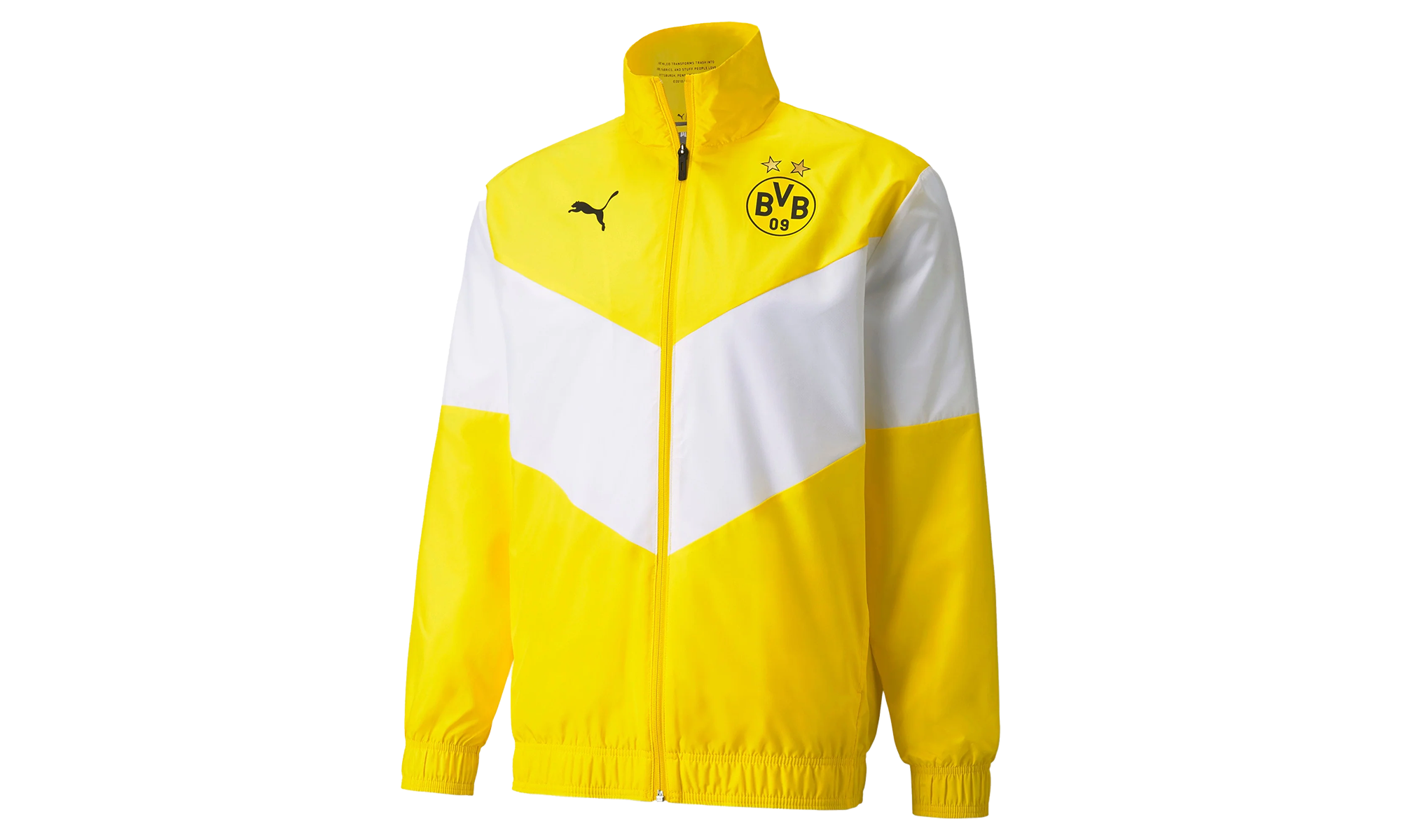 BVB BORUSSIA DORTMUND PREMATCH JACKET "Yellow" 764295 01