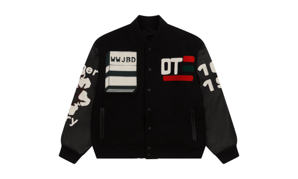 Cactus Varsity Jacket "Black" DT213