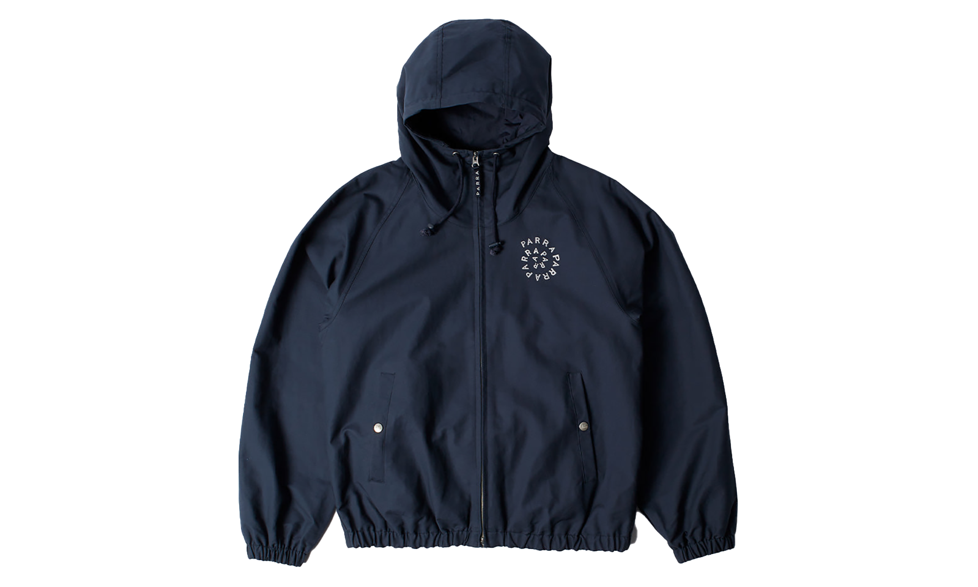 Circular Rain Logo Cotton Shell Jacket "Navy" 56175