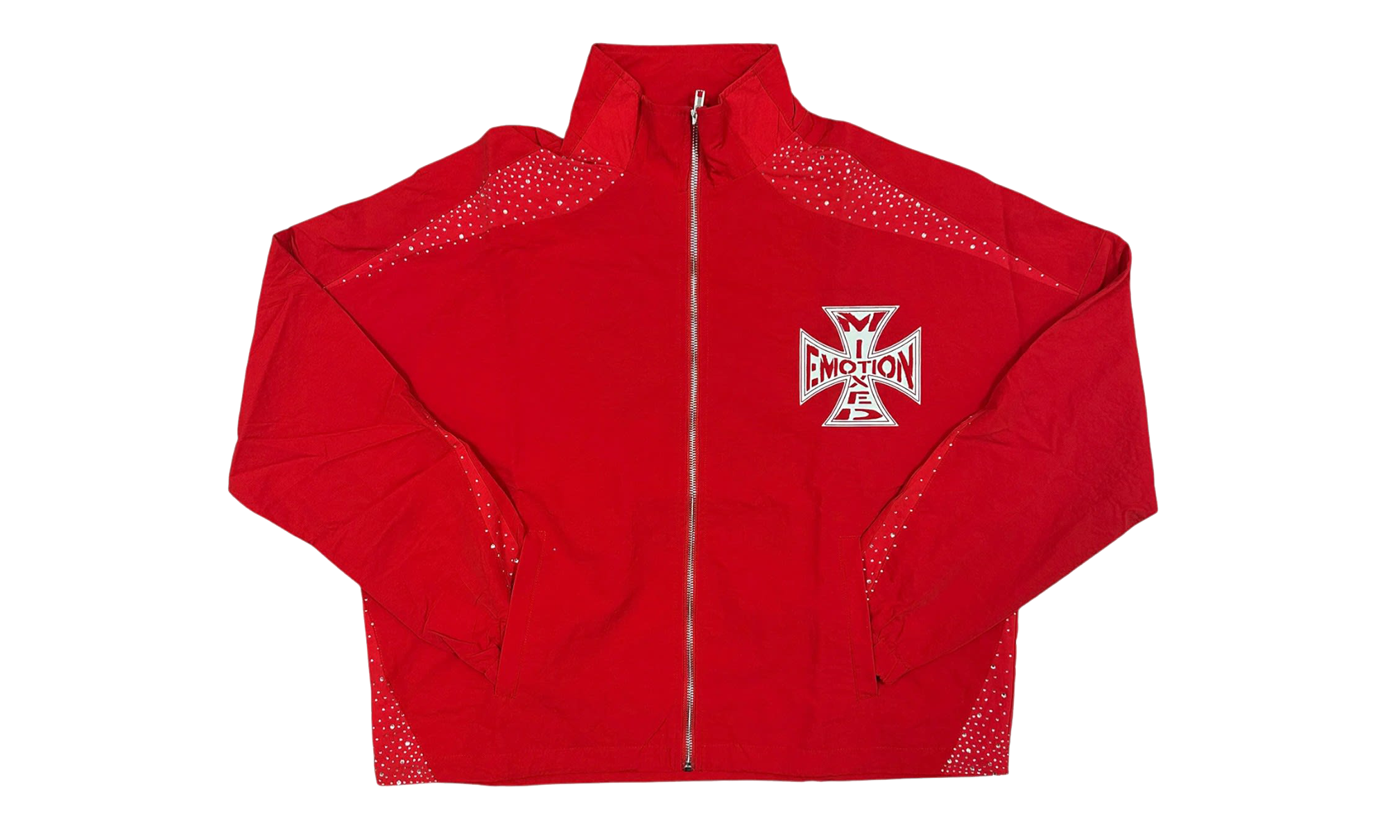 Classic Nylon Jacket "Red" MIXE024