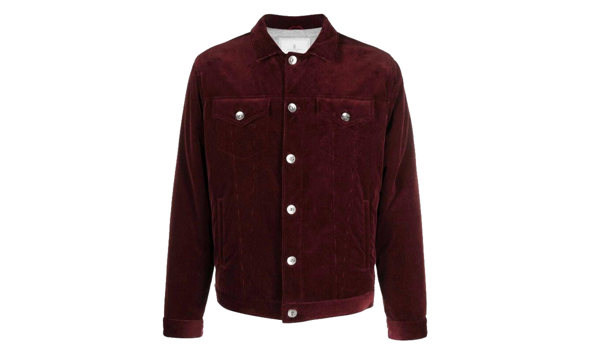 Cotton Wool Blend Jacket "Purple" BRUN2380