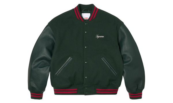 Cross Varsity Jacket "Dark Green" SU28518