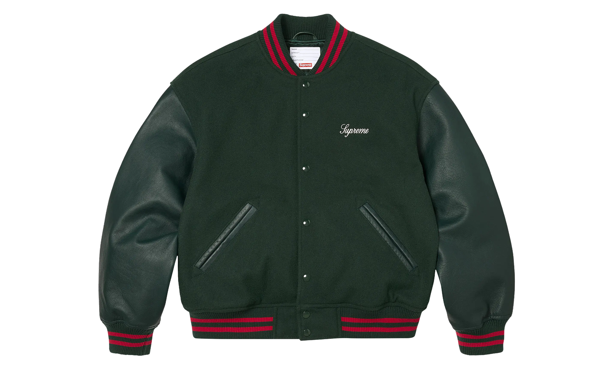 Cross Varsity Jacket "Dark Green" SU28518