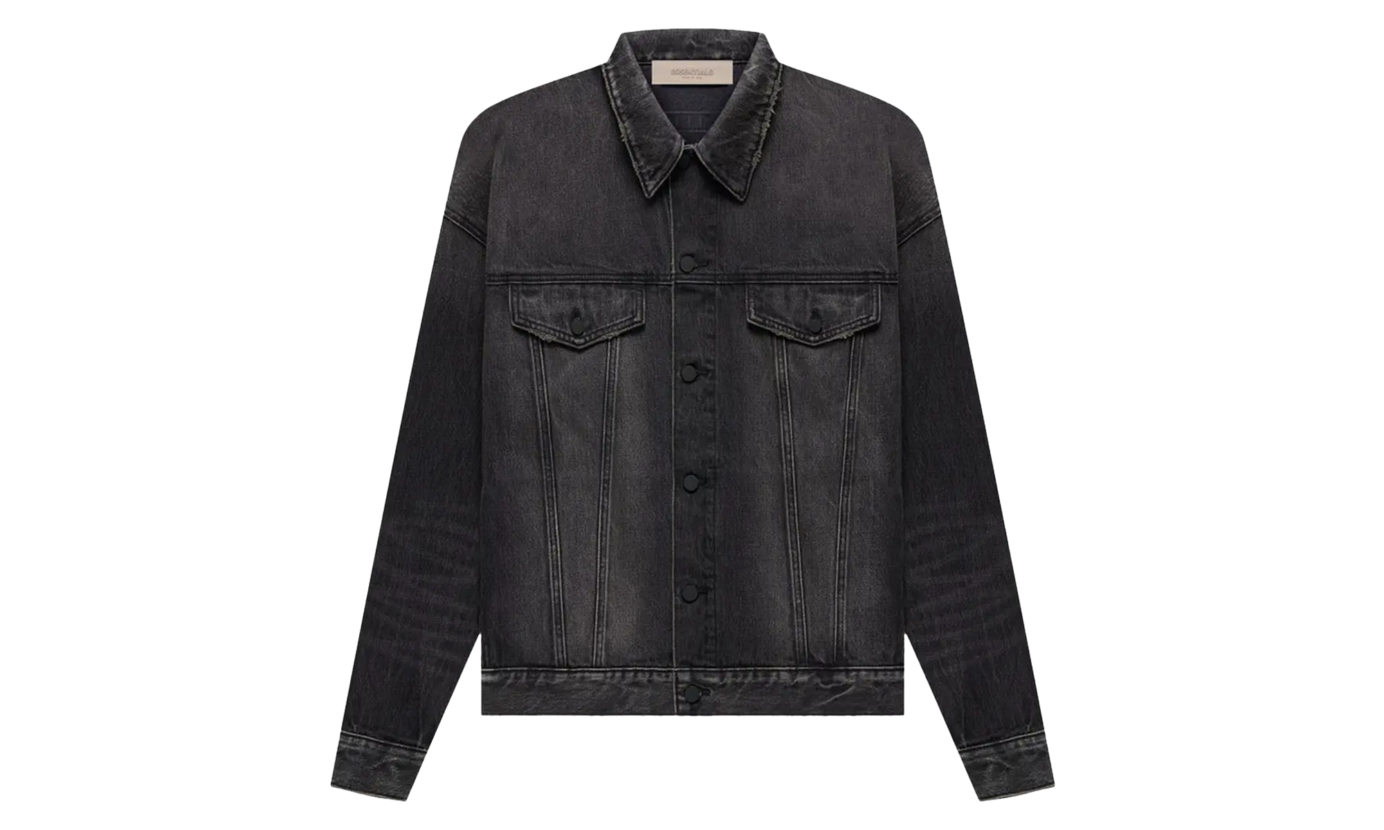 Denim Jacket "Black" 202BT212041F