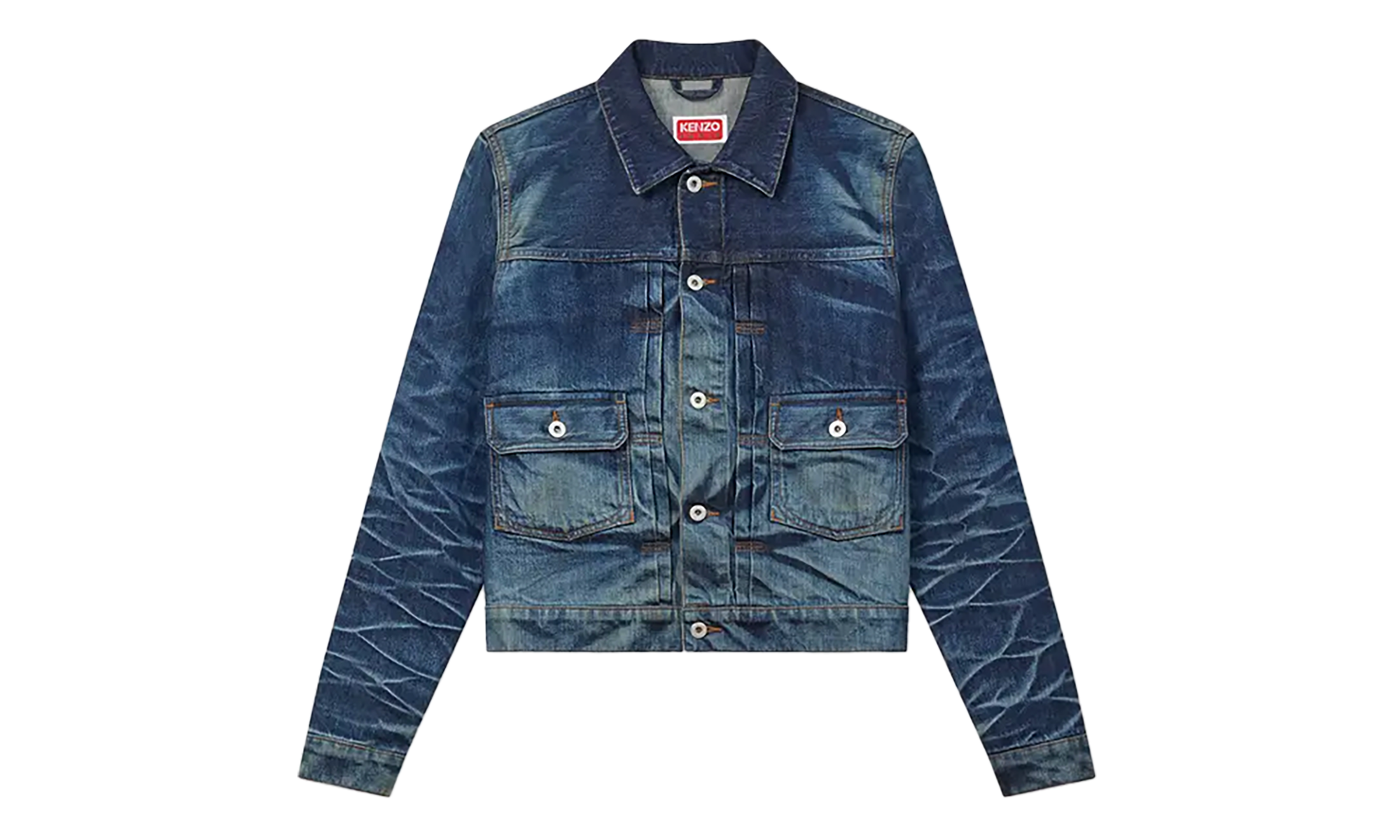 Denim Trucker Jacket "Dirty Stone Bleached" FF65DV3126I7DY