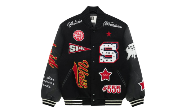 District V Varsity Jacket "Black" SP5der371