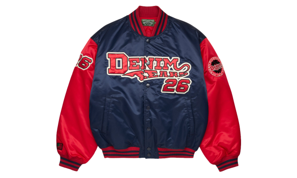 Dt Baseball Varsity Jacket "Navy" DT877