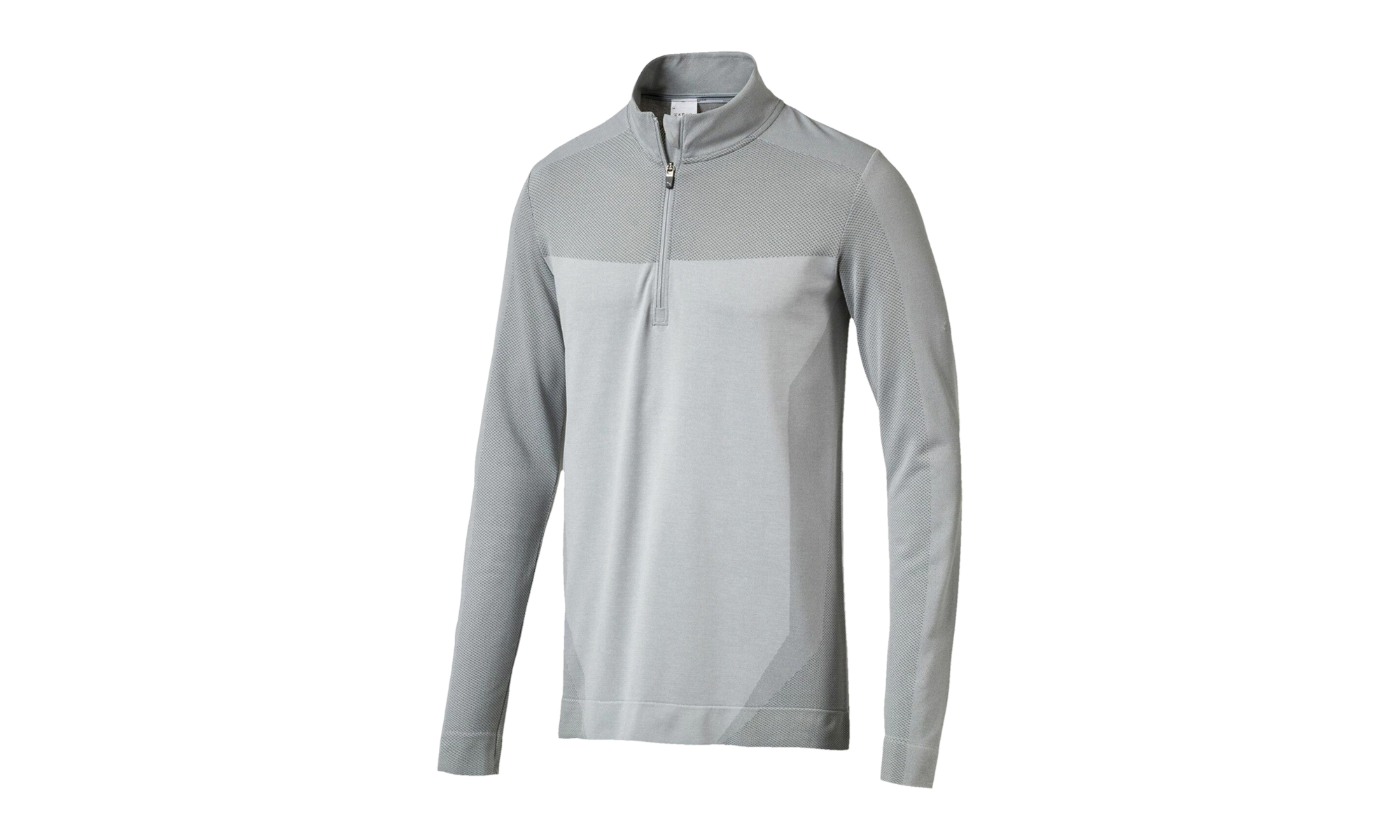 Evoknit Seamless 1/4 Zip JACKET "Gray" 574545 01