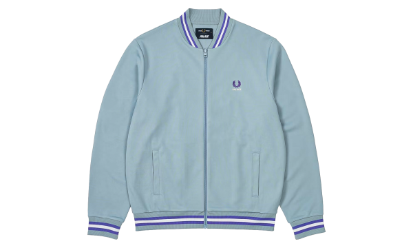 Fred Perry Track Jacket "Dusty Blue" p0180