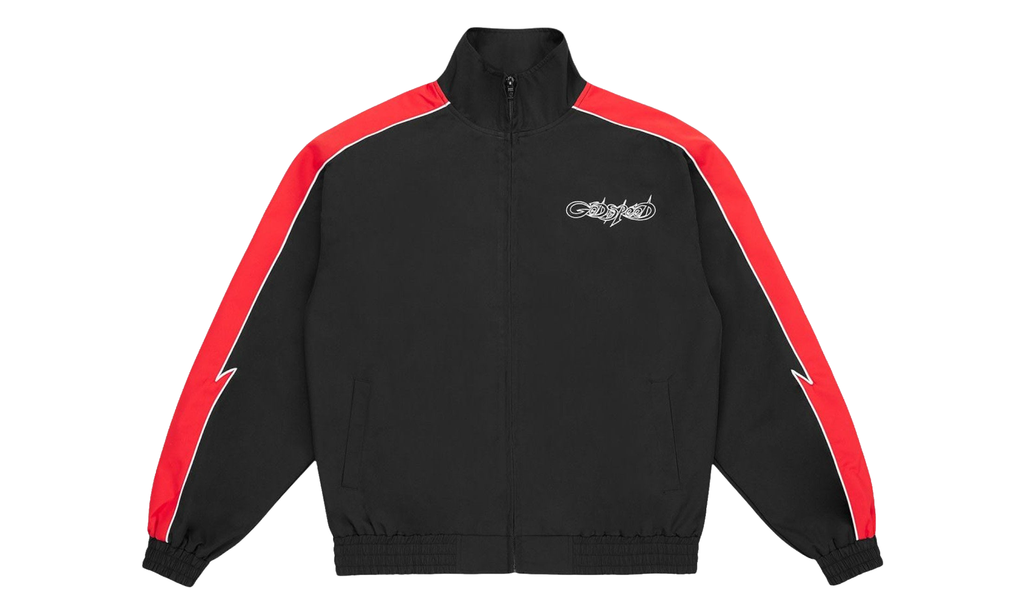 GT Track Jacket "Black / Red" GS384