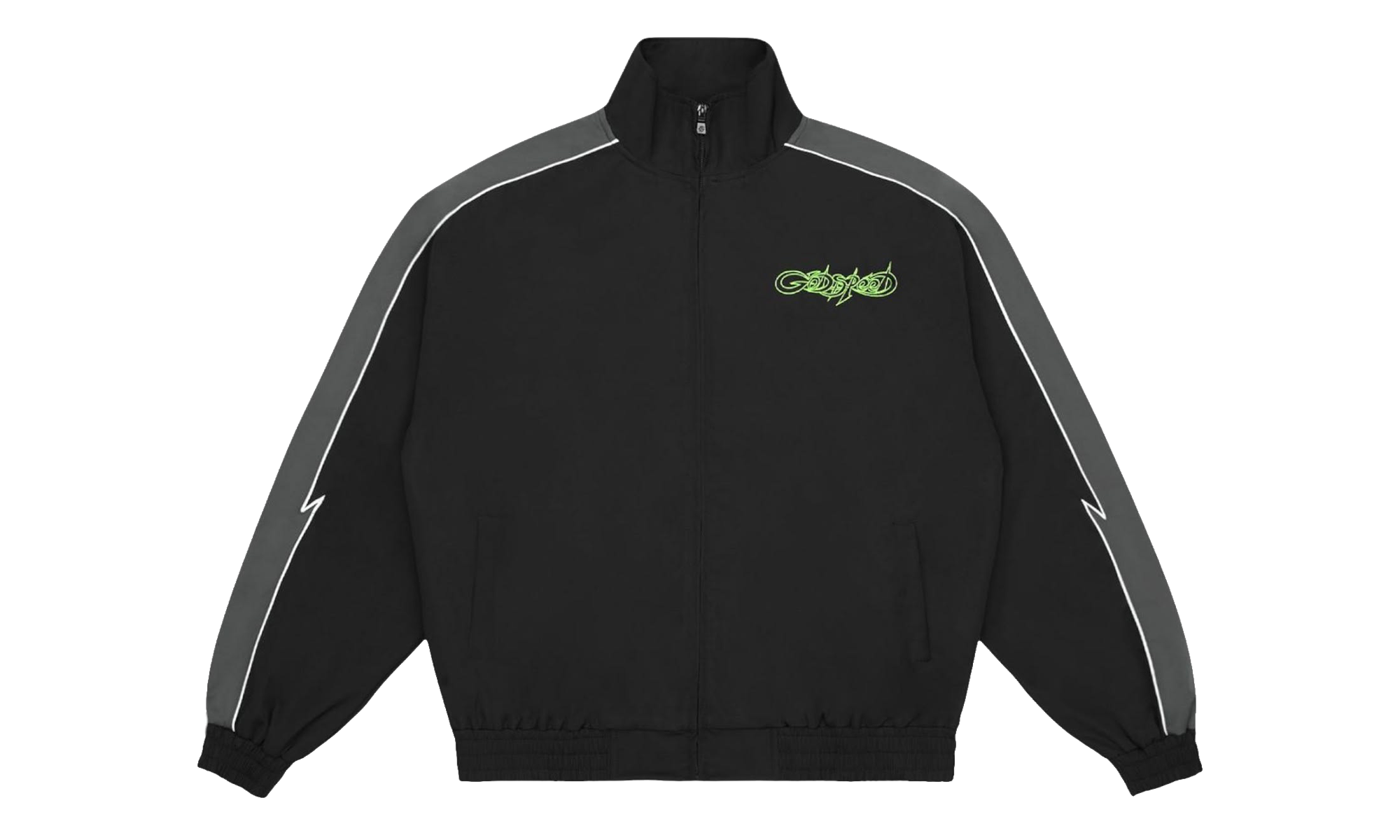 GT Track Jacket "Black / Volt" GS382