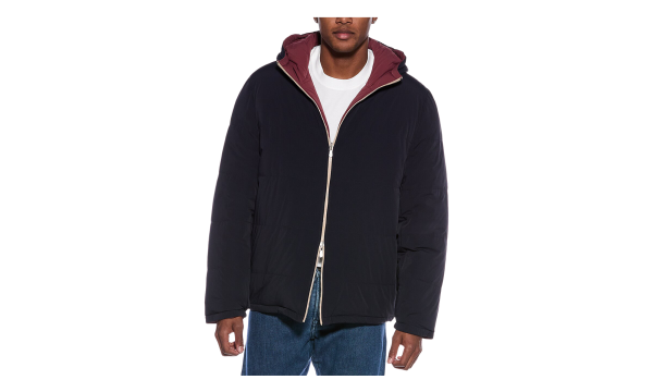 Hooded Zip Jacket "Navy" BRUN2346