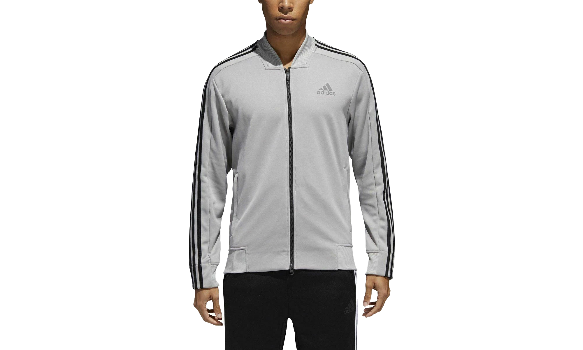 ID Track Jacket "Medium Solid Grey" CV3254