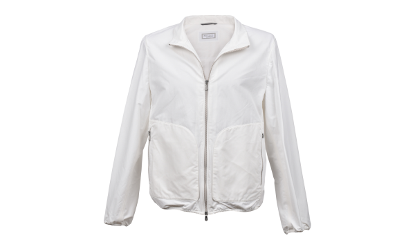 Lightweight Zip Front Jacket "Panama" BRUN2371