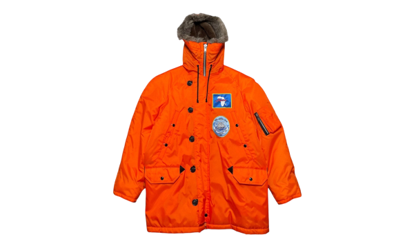 Longest Trip Patch Parka Jacket "Orange" DT610