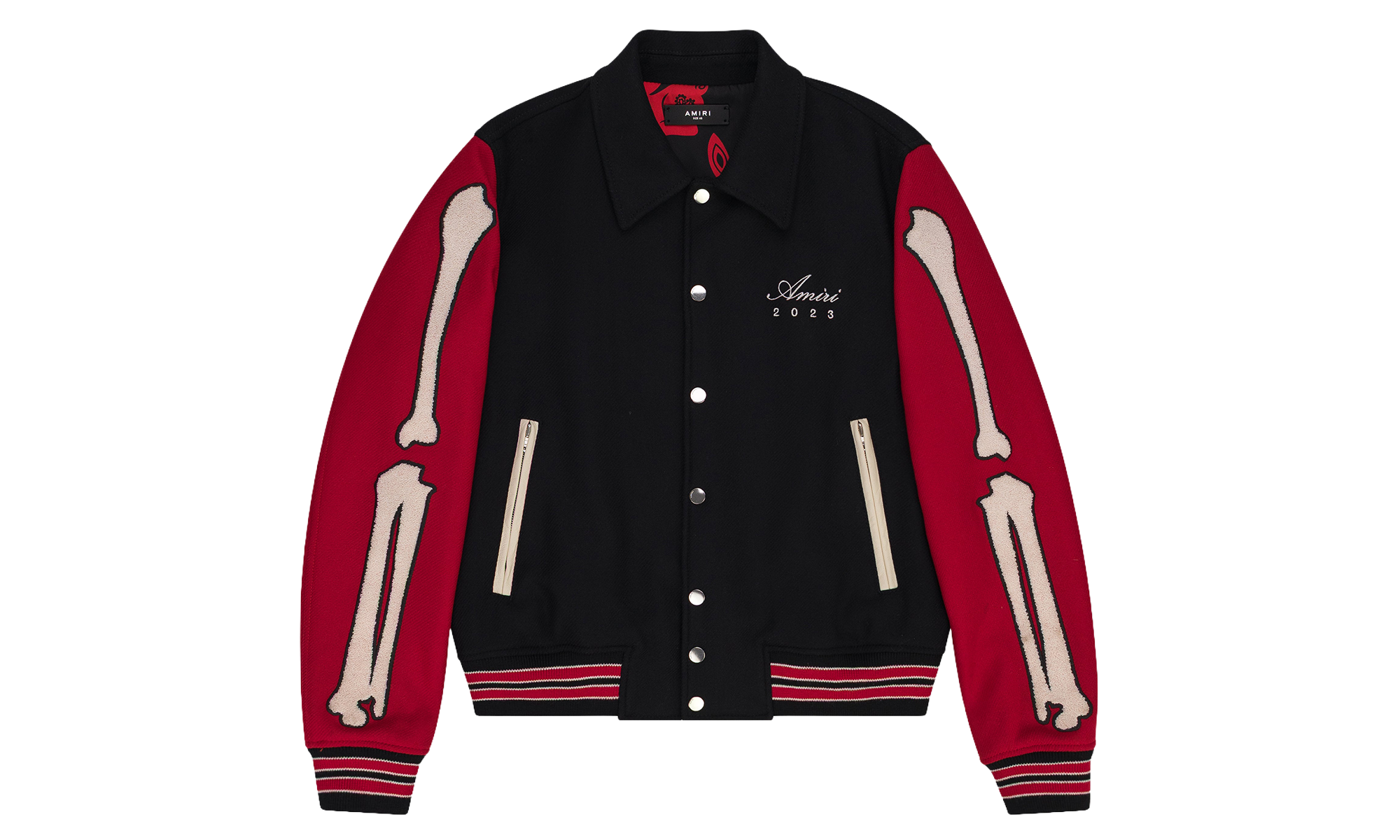 Lunar New Year Bones Jacket "Black / Red" PS23MOS092 009