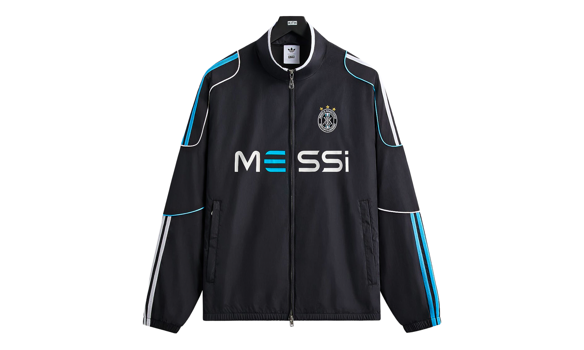 Messi Nylon Track Jacket "Black" ADKR0056