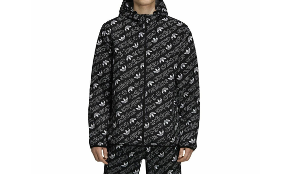 Monogram Windbreaker Jacket "Black" DH4796