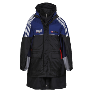 Multi Layered Track Jacket "Black Multi" PGR001