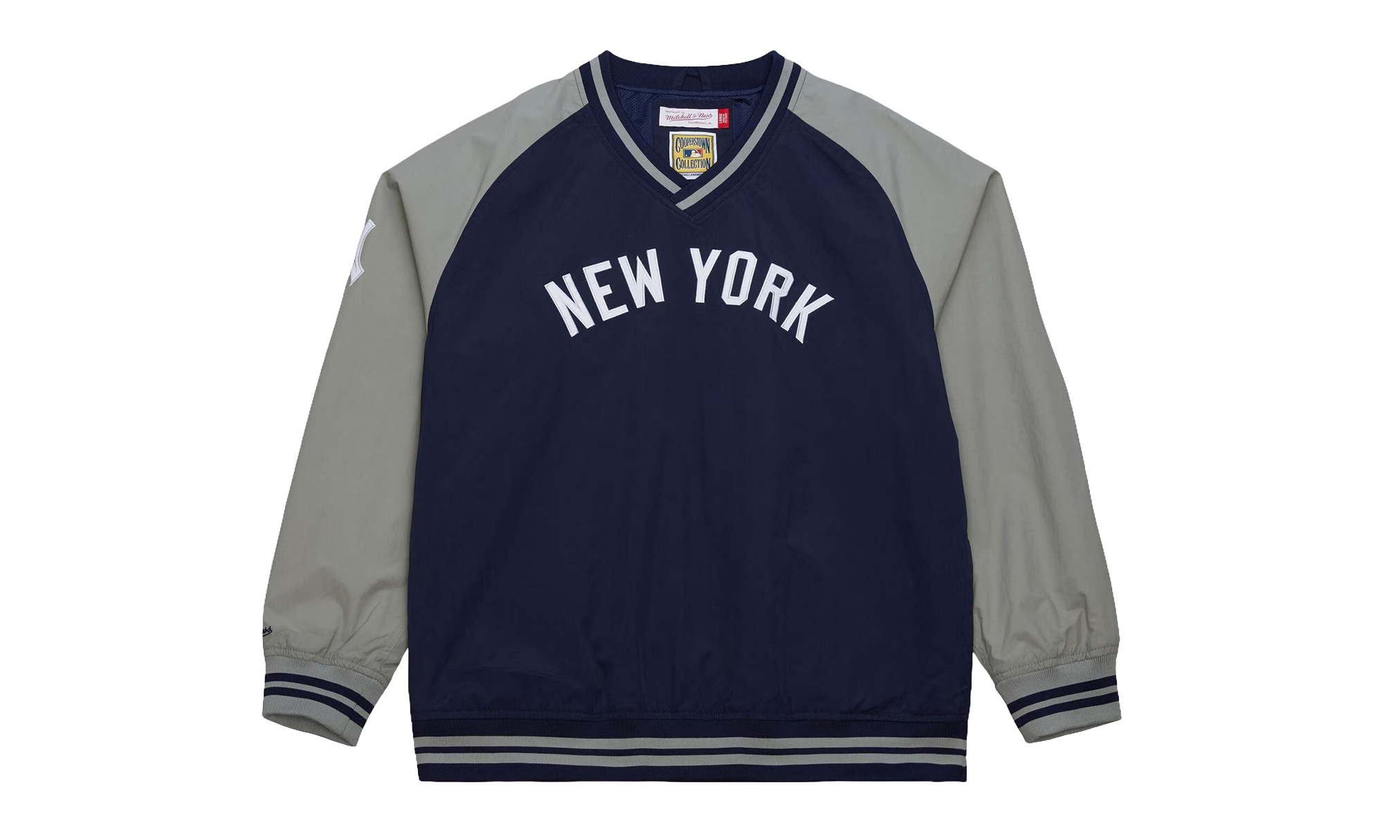 Nylon Pullover Jacket Vintage Logo "MLB Yankees" JK9272 NYYNAVY