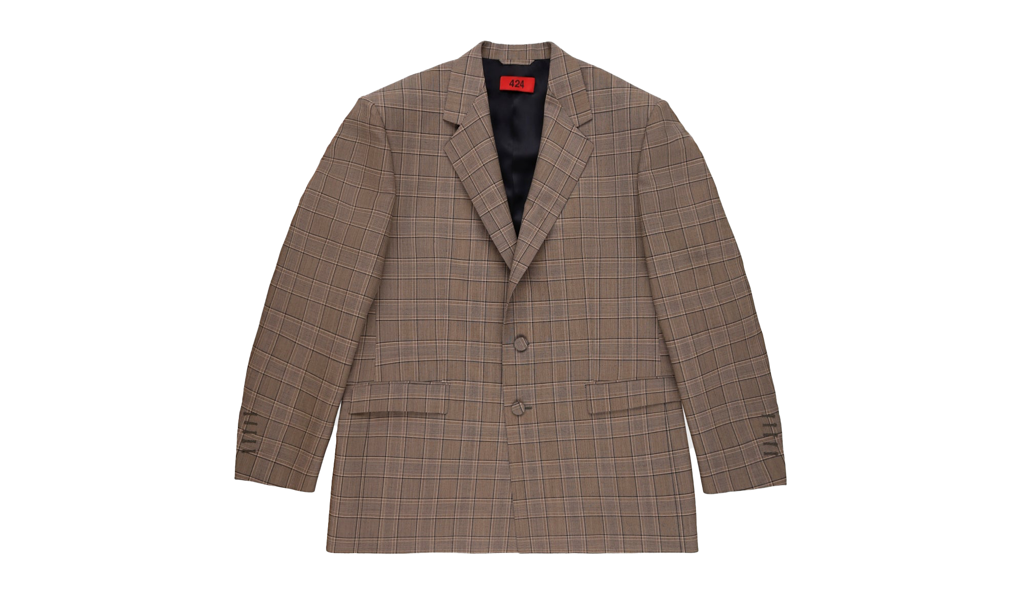 Over Jacket "Brown Check" FF4MJ10APTQ070Q01