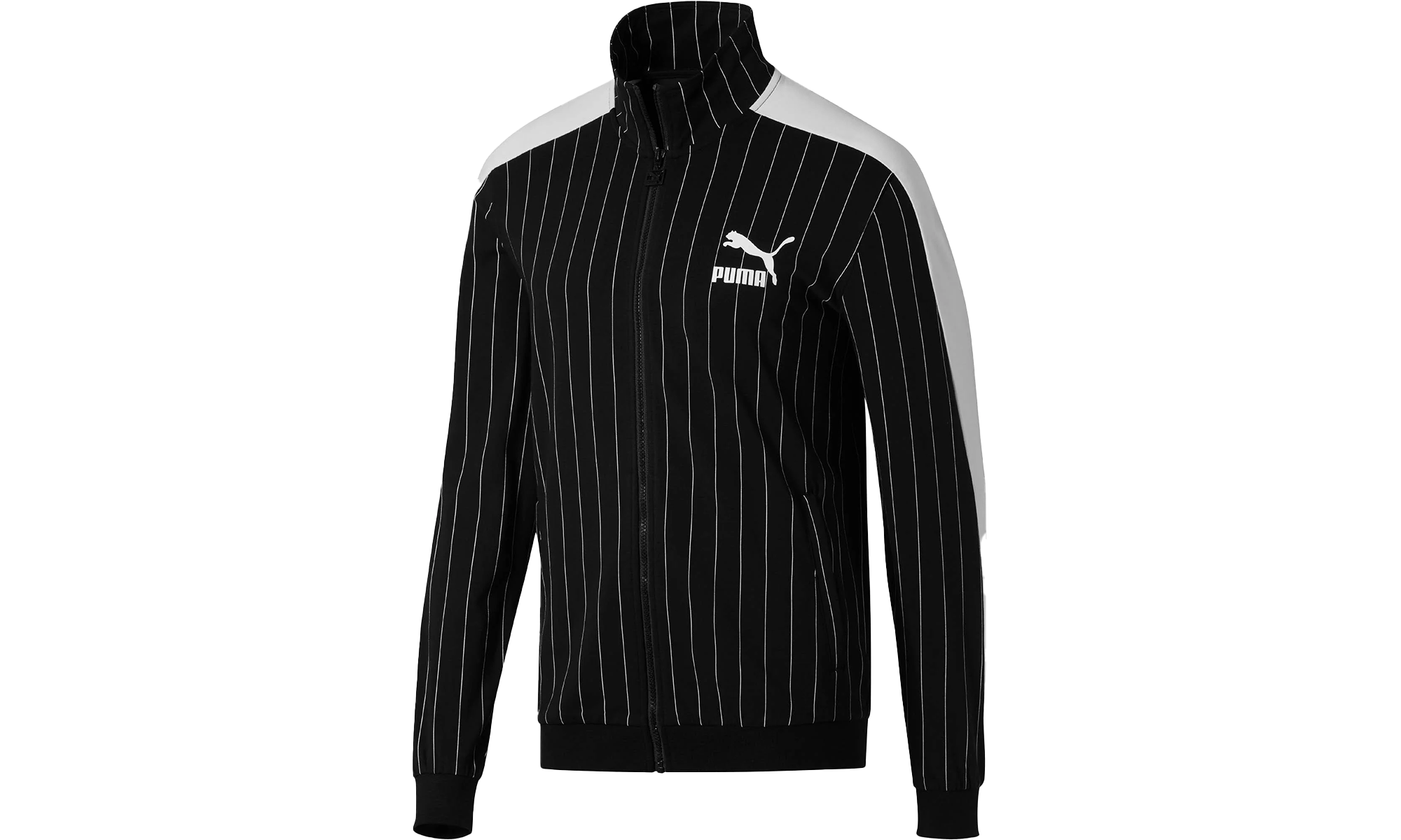 PINSTRIPE T7 TRACK JACKET "Black" 579873 01